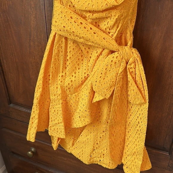 Sachin & Babi Davie yellow mini dress - Picture 5 of 9